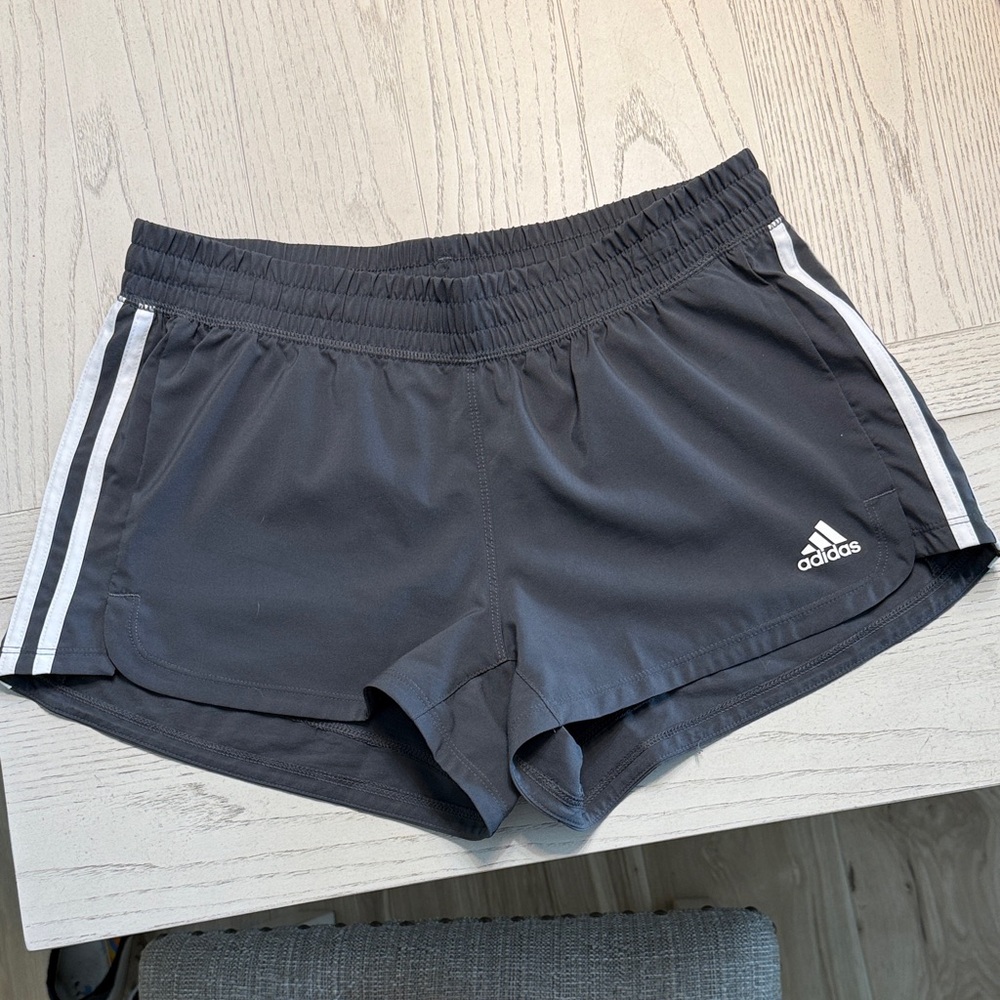 Adidas Women's Dark Gray Athletic Shorts